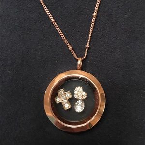 Oragami Owl necklace set